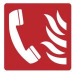 Знак за пожарна безопасност - авариен телефон